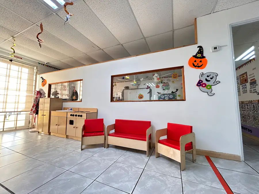 Área del centro para actividades educativas